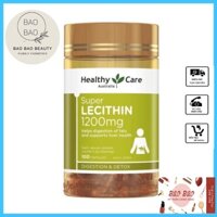 Mầm đậu nành Healthy Care Super Lecithin đẹp da chăm sóc sắc đẹp cân bằng nội tiết tố tăng vòng 1 BB Cosmetics