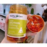 Mầm đậu nành healthy care super lecithin 1200mg 100vien date 2025