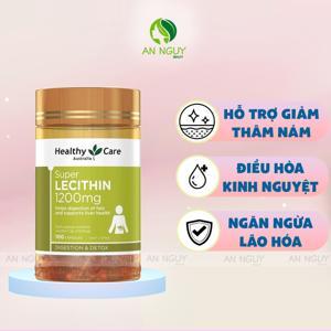 Mầm đậu nành HealthyCare Super Lecithin 1200mg