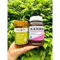 Mầm đậu nành Super Lecithin 1200mg Healthy Care, 100 viên, Úc