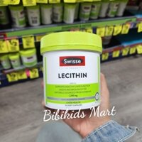 Mầm đậu nành Swisse Lecithin 1200mg 150 viên Úc