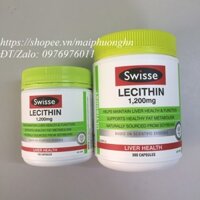 MẦM ĐẬU NÀNH SWISSE LECITHIN 1.200MG 150/300 VIÊN (ÚC)