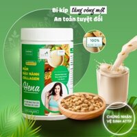 Mầm Đậu Nành Tinh Chế Cao Cấp Tăng Vòng 1 Hena 500G Đạt Chuẩn Quốc Tế ISO 22000:2018, Bột Mầm Đậu Nành Nguyên Xơ