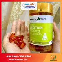 Mầm đậu nành Úc Healthy Care Super Lecithin 1200mg Chính hãng (Date 2023)