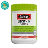 Mầm đậu nành Úc Swisse Ultiboost Lecithin 300 viên