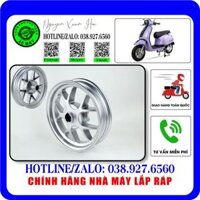 Mâm đúc trước, bố thắng đĩa/ Vành đúc trước phanh đĩa Vespa 50cc/ Crea 50cc/ Giorno 50cc/ Gogo... (Espero, Nioshima...)