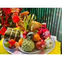 Mâm lễ cúng giao thừa. Mâm lễ 30 Tết