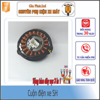 Mâm lửa điện - Cuộn điện xe máy SH - 2826z. - [Tặng miễn phí cáp điện thoại 3in1]