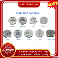 Mâm lửa (mâm điện, vô lăng lửa) các loại bao gồm: 226/260, 430/520, GX-25, GX-35, 25CC, 30-48CC, 52CC, TJ45, 5.5HP