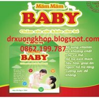 Măm măm baby- Hỗ trợ Trẻ biếng ăn, suy dinh dưỡng, còi xương, chậm tăng cân hiệu quả