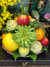 Mâm ngũ quả kèm phật thủ CFM 92