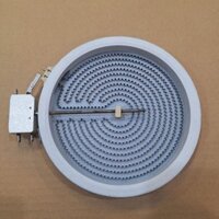 Mâm nhiệt bếp hồng ngoại 20cm - 4 chân - 1 vòng nhiệt - cảm biến sắt