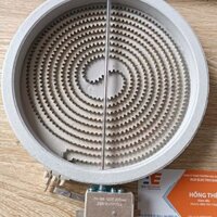 Mâm nhiệt bếp hồng ngoại 20cm 2200W 1 vòng nhiệt, cảm biến sắt ngang