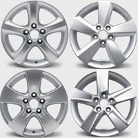 mâm ô tô đẹp Sửa đổi trung tâm bánh xe Jingrui phù hợp cho Skoda Xinrui Xinli vành thép nhôm chuông lốp xe ô tô 14 15 16 inch độ mâm xe ô tô lazang oto Mâm xe