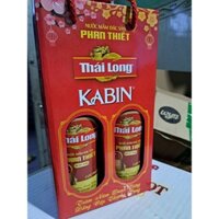 Mắm phan thiết thái long hộp 2 chai thủy tinh 500 ml 40 độ đạm