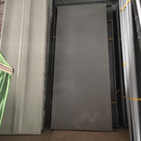 Mâm sàn lắp ráp kệ sắt V lỗ đa năng - Dài 120cm x rộng 50cm màu Xám