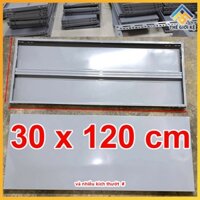 Mâm sắt 30x120 mâm sàn lắp kệ sắt v lỗ đa năng 30x120cm Sơn tĩnh điện Kèm ốc baske góc