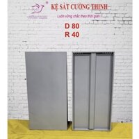 Mâm sắt dài 80cm x rộng 40cm - Lắp ráp kệ sắt V lỗ, tâm mâm sắt , sắt V lỗ