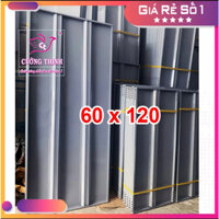 Mâm sắt Rộng 60cm x Dài 120cm, dày 8dem, lắp ráp kệ sắt đa năng