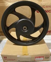 Mâm sau Air Blade 110 2009 2010 Fi đen, Vành bánh sau AB 110 6 cây đen