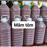 MẮM TÔM BA LÀNG 5l hàng đặc biệt chuyên đưa nhà hàng BÚN ĐẬU MẮM TÔM