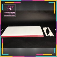 Mâm trên kệ siêu thị Tôn Lỗ , Rộng 30cm Dài 70cm ,90cm,120cm ( bao gồm tay tôn + nẹp )