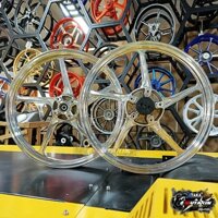 Mâm (Vành) 5 Chấu ENKEI Dòng Thẳng CNC cho Exciter 150/155 - Yamaha Y15ZR/Y16ZR Chính Hãng