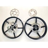 MÂM - VÀNH KIỂU 5 CÂY 2 ĐĨA GẮN EXCITER 135 2011-2014 HOẶC CÁC XE ĐỘ CHẾ LÊN ĐĨA PHANH SAU...