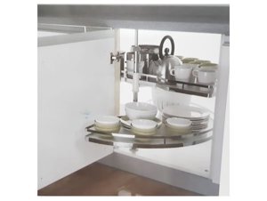 Mâm xoay góc 3/4 đáy liền Edell GB-168