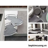 Mâm xoay hình lá nan dẹt thép phủ nano Garis GS03N.90L/R