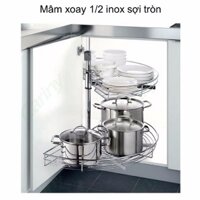 Mâm xoay kệ góc liên hoàn Cariny chính hãng MX180/180D/270/270D