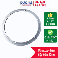 Mâm xoay nhôm, vòng xoay bàn tròn, vòng quay tròn đường kính 40cm