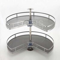 Mâm xoay thông minh mở 3/4, nan vuông phủ nano 5 lớp GS03.80N