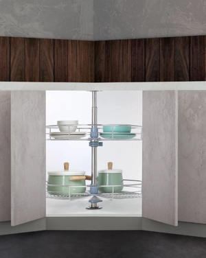 Mâm xoay tròn inox EuroGold TR360F