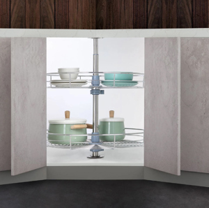Mâm xoay tròn inox Eurogold TR360A