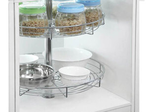 Mâm xoay tròn inox Newera TR-360