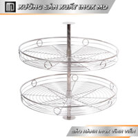 Mâm xoay tròn tủ bếp inox 304  MD MINH DUYEN STAINLESS STEEL Chạn quay tủ bếp chất liệu cao cấp, Sang trọng bền đẹp