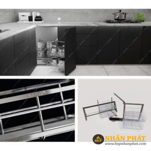 Mâm xoay tủ bếp Garis GC02C.45L