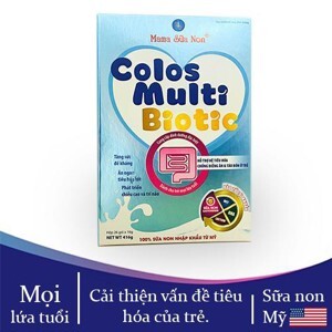 Mama sữa Non Colos Multi Biotic Hộp 416g - Dành cho trẻ táo bón, tiêu hóa kém