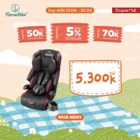 (MamanBébé chính hãng) Ghế ngồi ô tô Combi Joytrip Plus màu black/ ghi nâu
