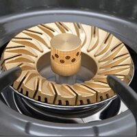 Mâm/Hâm chia lửa bếp gas dương Rinnai RV-365(G)N / RV-367(G)N / RV-375(G)N / RV-377(G)N.. chính hãng (ống điếu gang)
