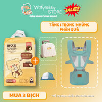 [MAMOGOM SALE] Combo 3 bịch bỉm/tã Mamogom PREMIUM CARE TẶNG