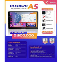 Màn Android Oled Pro A5 kèm vietmap S1 chính hãng, ra lệnh giọng nói (có hướng dẫn lắp đặt)