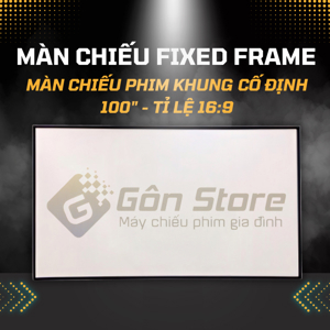 Màn chiếu 3D Fixed Frame 100 inch