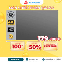 Màn Chiếu Chống Ánh Sáng LED, Màn Phản Quang 100/120 Inch Chống Ánh Sáng, Dán Tường HD 3D, Chính Hãng