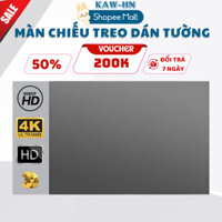 Màn Chiếu Chống Ánh Sáng LED, Màn Phản Quang 100/120 Inch Chống Ánh Sáng, Treo Tường HD 3D Rèm Vải, Chính Hãng