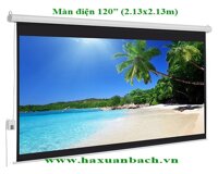 Màn chiếu điện  120 inch Dalite