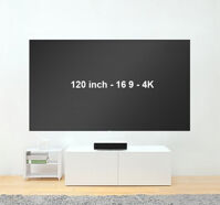 Màn chiếu quang học 120 inch cho máy chiếu siêu gần