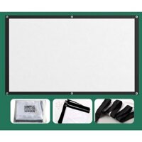 Màn chiếu vải, màn chiếu ngoài trời gấp gọn di động 60inch 72inch 84-150inch kích thước 16:9