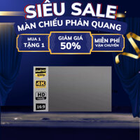 Màn chiếu Yamazaki phản quang treo tường 80 inches - 120 Inches giúp tăng sáng và nét cho máy chiếu mini